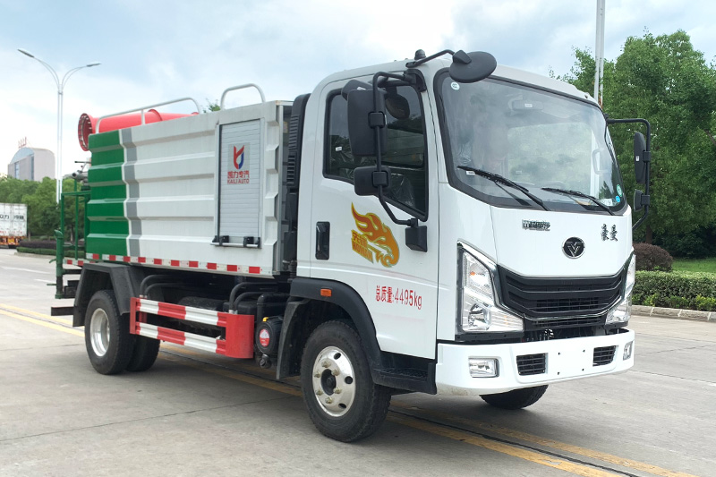Sinotruk Haoman Dust Suppression Truck (Square Tank) 4.5 cubic meters (Mist Cannon Range: 30–40 meters)