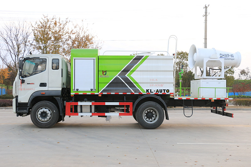 Foton Ruivo ES7 Dust Suppression Truck (Square Tank) 11.5 cubic meters (Mist Cannon 30–100 meters)