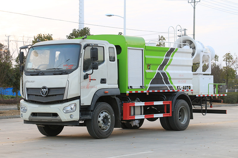 Foton Ruivo ES7 Dust Suppression Truck (Square Tank) 11.5 cubic meters (Mist Cannon 30–100 meters)