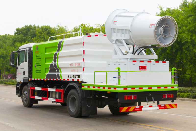 Sinotruk Shandong Ka Single-Axle Dust Suppression Truck (Square Tank) 11.5 cubic meters (Mist Cannon 30–100 meters)