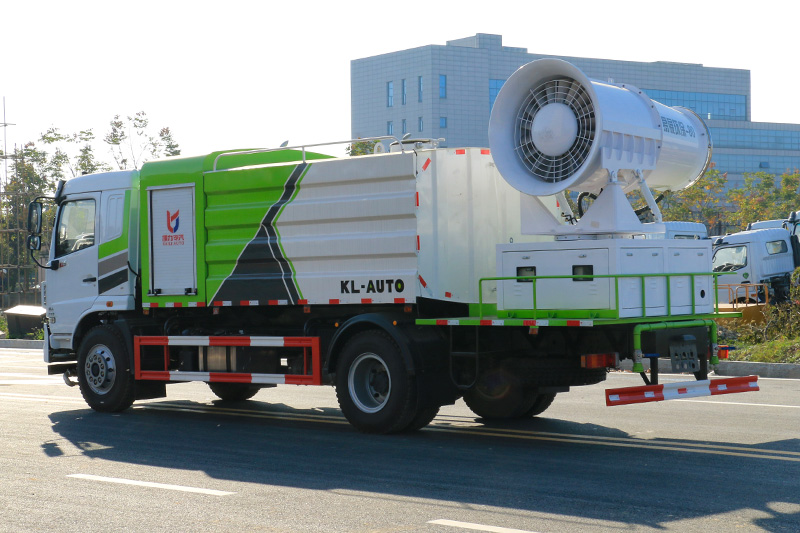Dongfeng Huasheng KL5 Dust Suppression Truck (Square Tank) 11.5 cubic meters (Mist Cannon 30–100 meters)