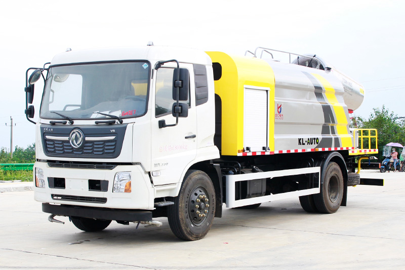 Dongfeng Tianjin Dust Suppression Truck (Wedge-shaped Tank) (Mist Cannon Range: 60–100 Meters) 12.5 Cubic Meters