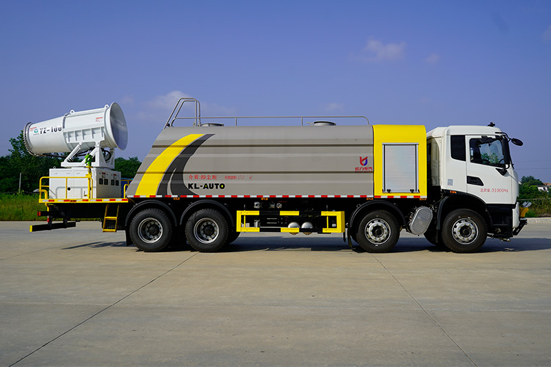 Dongfeng Tianjin 4x2 Dust Suppression Truck (Wedge-shaped Tank) (Mist Cannon 80–120 m) 22 cubic meters