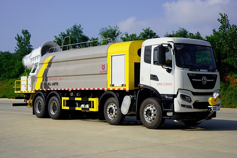 Dongfeng Tianjin 4x2 Dust Suppression Truck (Wedge-shaped Tank) (Mist Cannon 80–120 m) 22 cubic meters