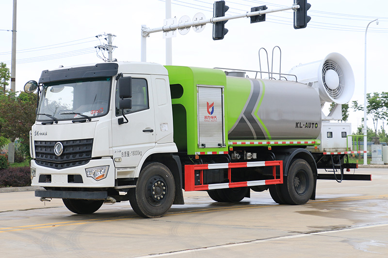 Dongfeng Special-Purpose Dust Suppression Truck (Round Tank) 11.5 cubic meters (Mist Cannon 30–100 meters)