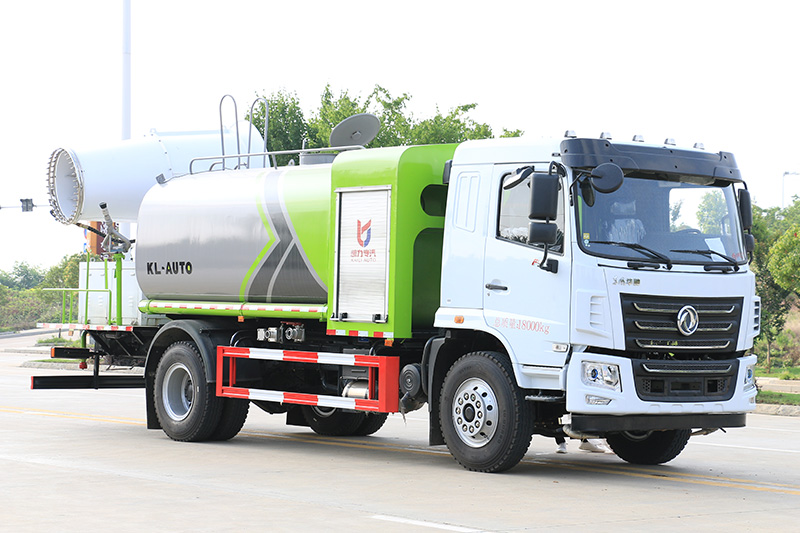 Dongfeng D9 Dust Suppression Truck (Round Tank) 11.5 cubic meters (Mist Cannon 30–100 meters)