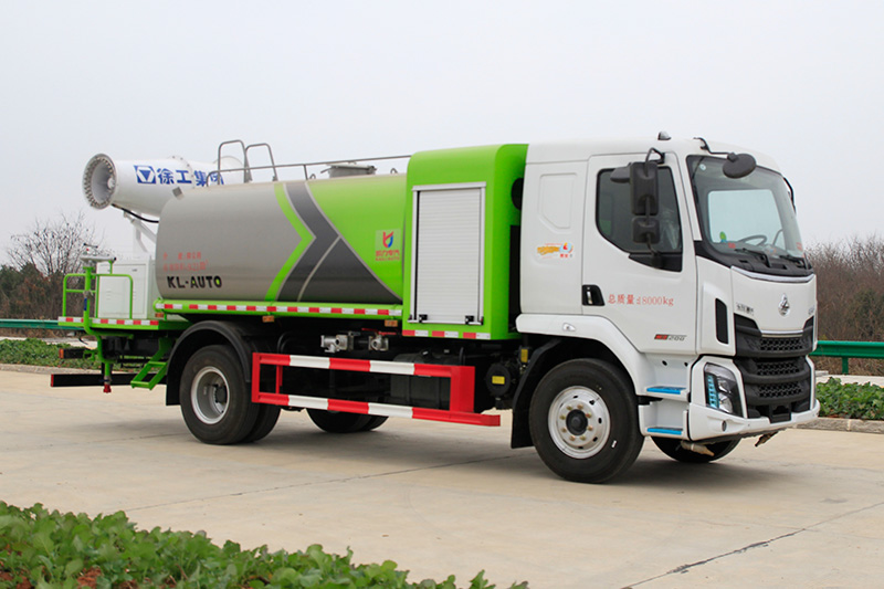 Dongfeng Liuzhou Motor Dust Suppression Truck (Round Tank) 11.5 cubic meters (Mist Cannon 30–100 meters)