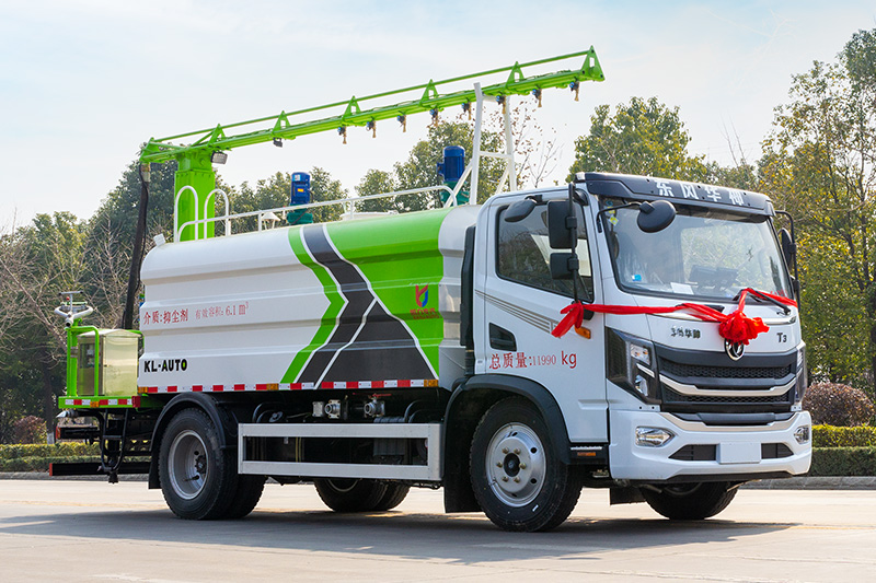 Dongfeng Huasheng T3 Railway Dust Suppression Truck, 10 cubic meters