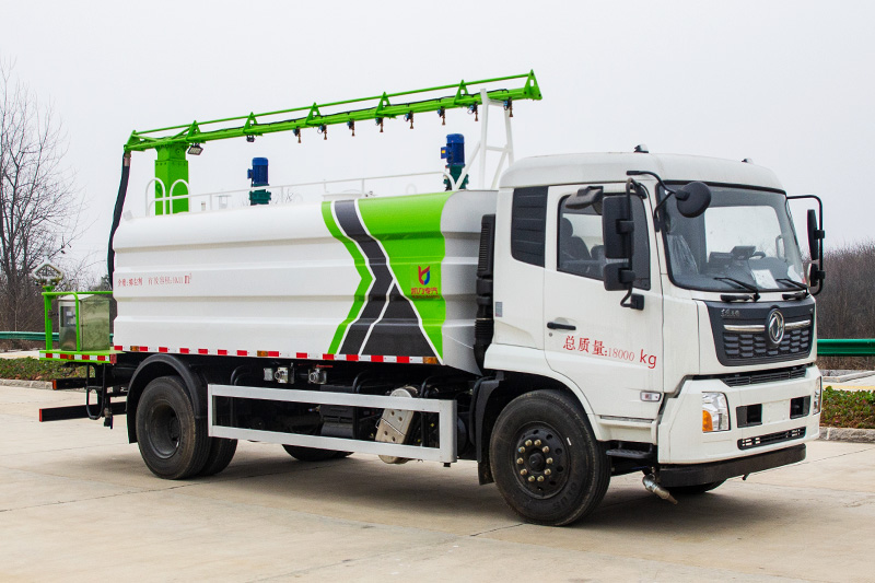Dongfeng Tianjin Railway Dust Suppression Truck, 14 cubic meters