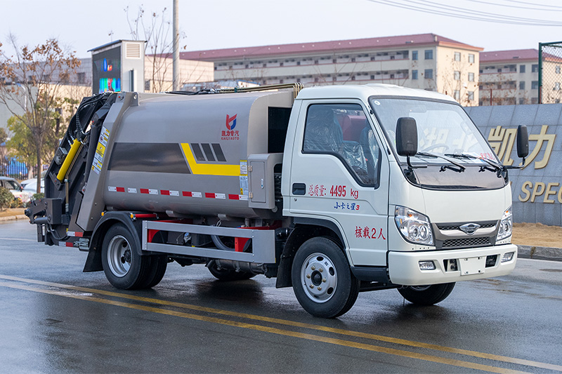 Foton Xiao Ka Zhi Xing (2013–2023) - Supermarkets, Basements - Compactor Truck, 5 cubic meters