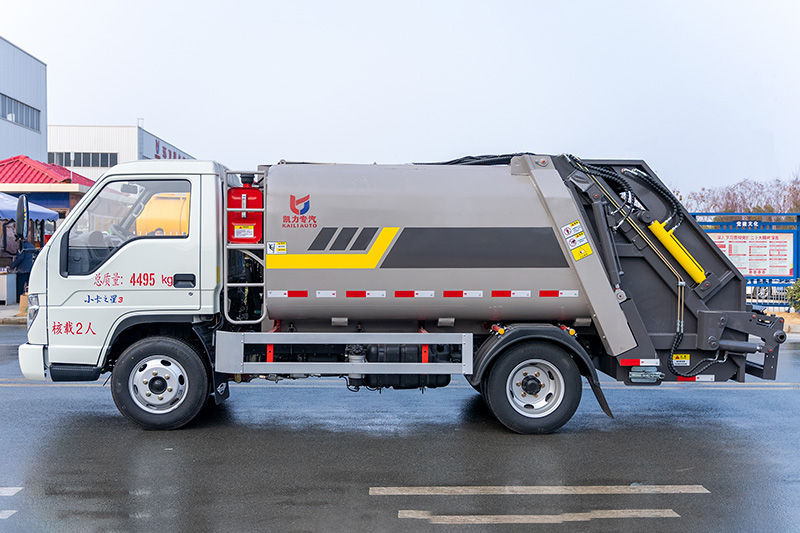 Foton Xiao Ka Zhi Xing (2013–2023) - Supermarkets, Basements - Compactor Truck, 5 cubic meters