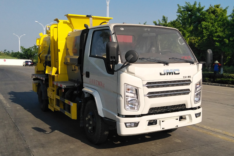 Jiangling Food Waste Collection Truck, 6-cubic-meter Tank