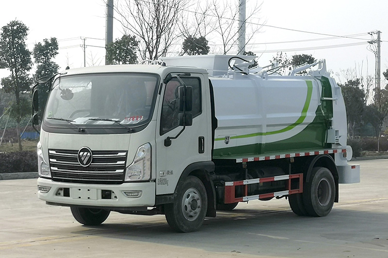Foton Linghang Food Waste Collection Truck (6-cubic-meter and 8-cubic-meter models)