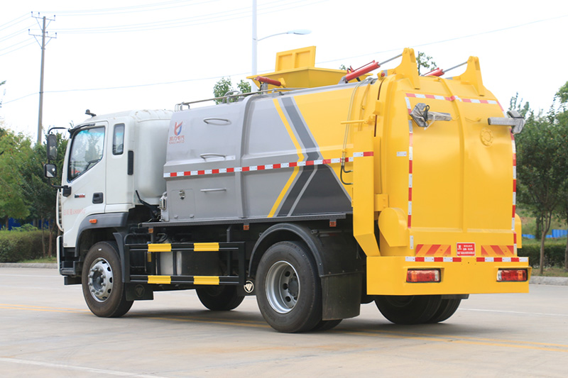 Foton ES7 Food Waste Collection Truck, 9-cubic-meter Tank