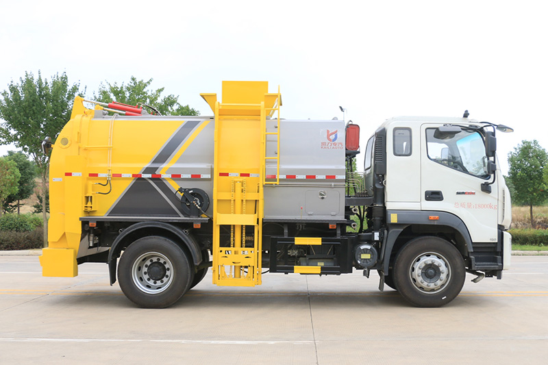 Foton ES7 Food Waste Collection Truck, 9-cubic-meter Tank