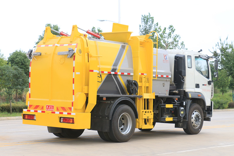Foton ES7 Food Waste Collection Truck, 9-cubic-meter Tank