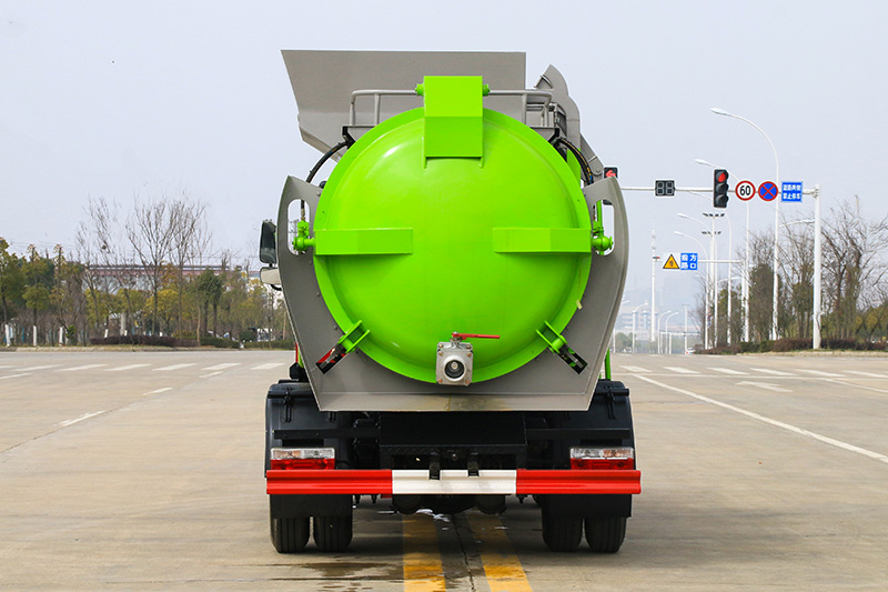 Dongfeng Xiao Furuika Food Waste Collection Truck, 4.5 cubic meters – Round Tank