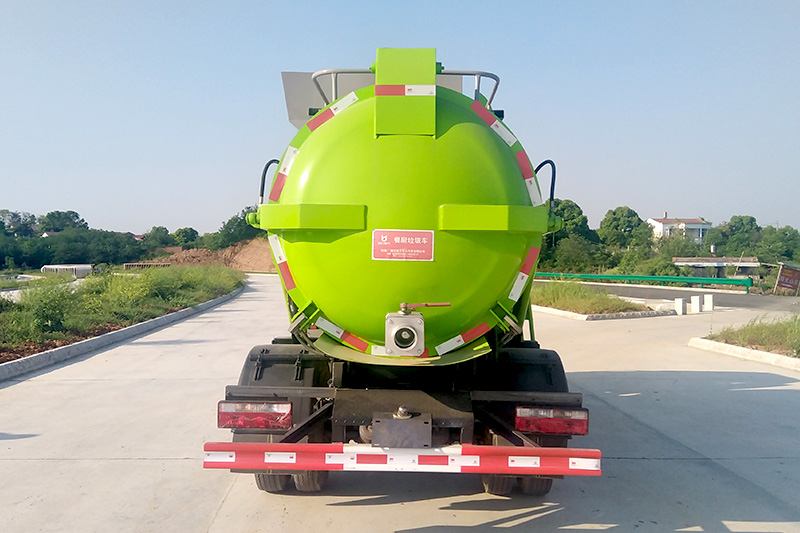 JAC Junling V3 Food Waste Collection Truck, 4.5 cubic meters – Round Tank