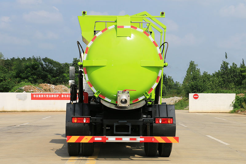Dongfeng Tianjin Food Waste Collection Truck (4500) 9 cubic meters – Round Tank