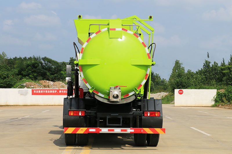 Dongfeng Tianjin 12-cubic-meter Food Waste Collection Truck (4700) 12 cubic meters, round tank