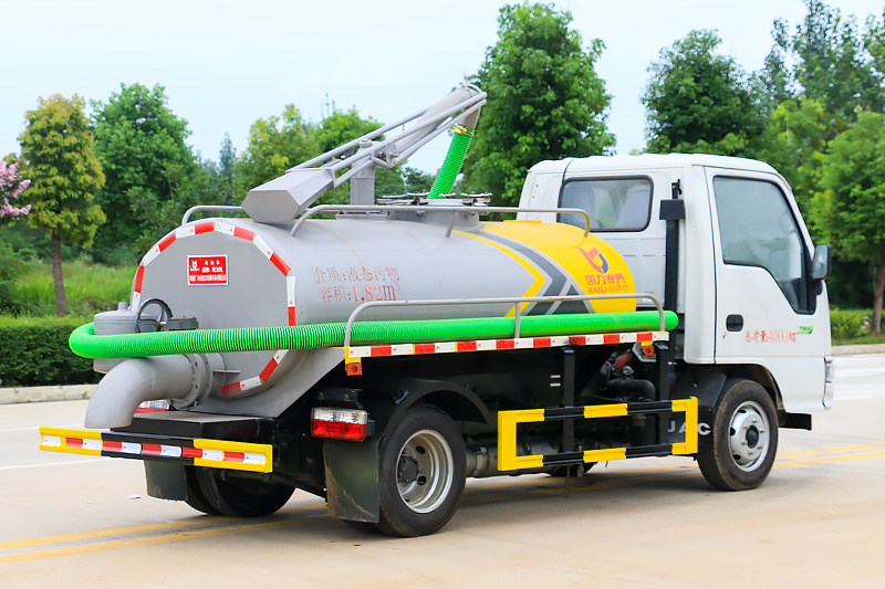 JAC Kangling X1 Sewage Suction Truck, 2 cubic meters