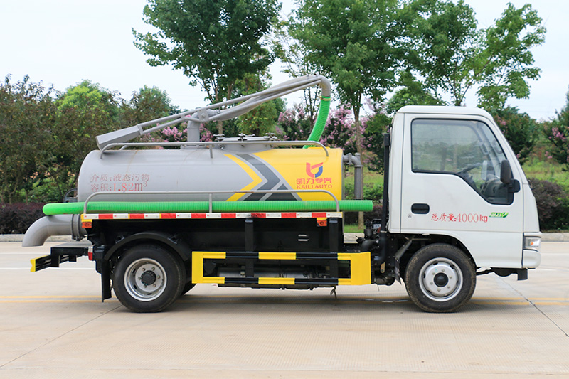 JAC Kangling X1 Sewage Suction Truck, 2 cubic meters