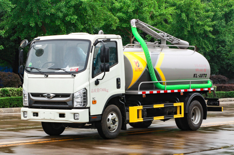 Foton H2 Septic Tank Truck, 6 cubic meters