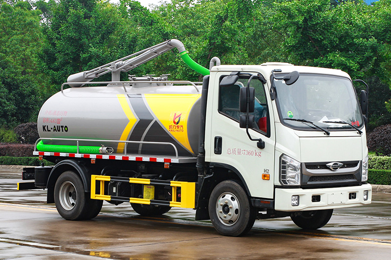 Foton H2 Septic Tank Truck, 6 cubic meters