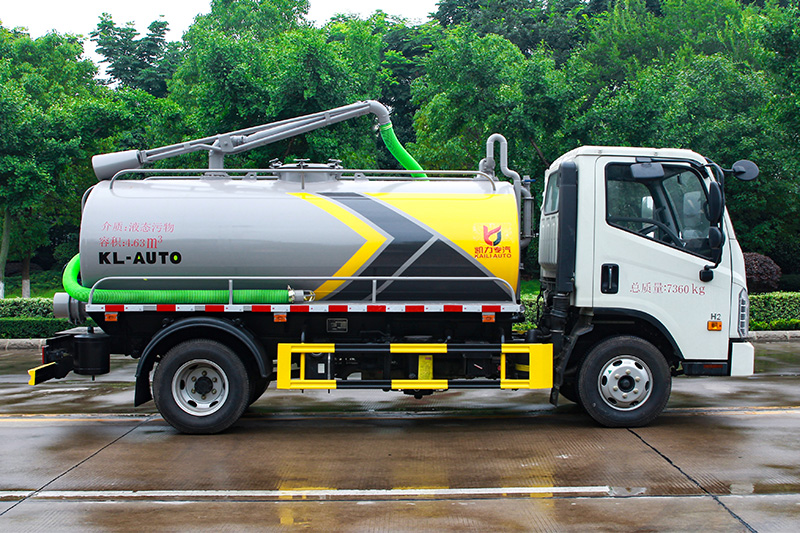 Foton H2 Septic Tank Truck, 6 cubic meters