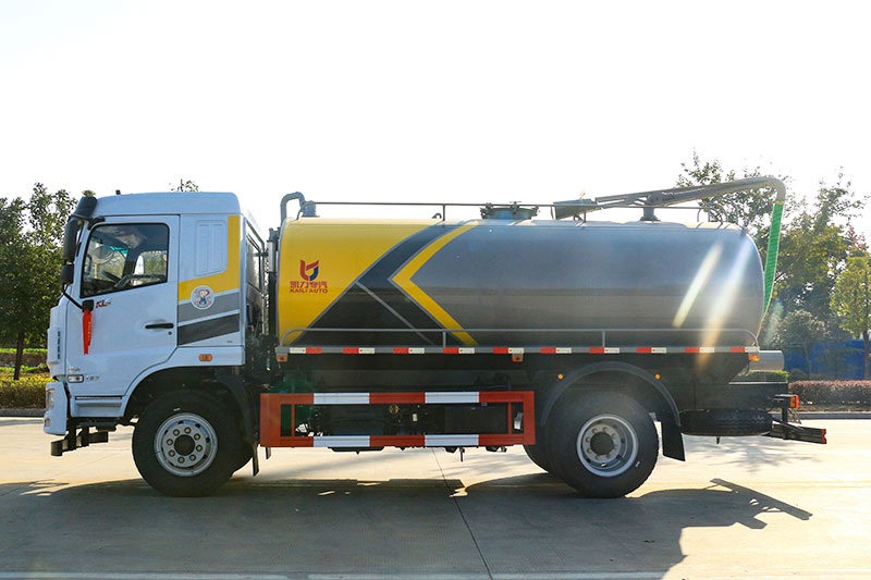 Dongfeng Huasheng KL5 Septic Tank Truck, 12 cubic meters