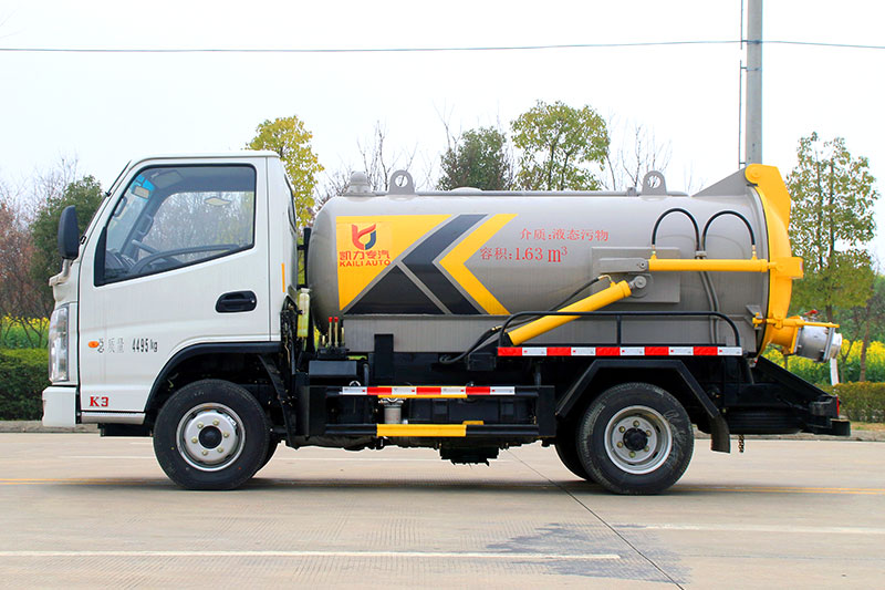 Kaima Vacuum Truck, 2 cubic meters