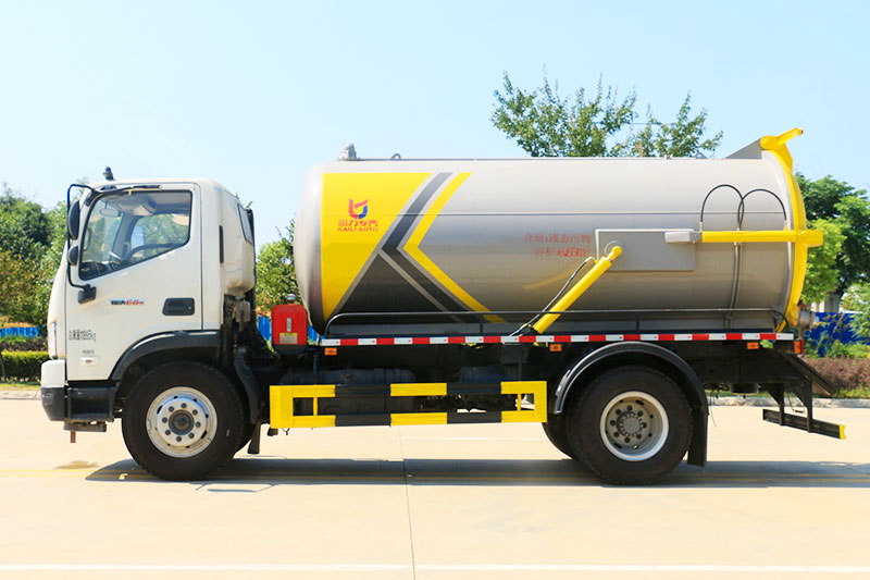 Foton Ruivo ES3 Vacuum Truck, 7.7 cubic meters