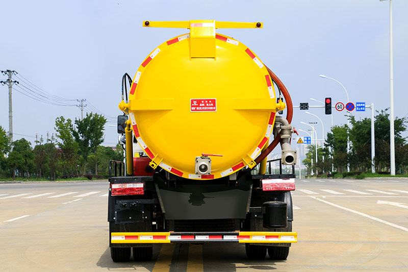 JAC Junling V7 Vacuum Truck, 8.7 cubic meters