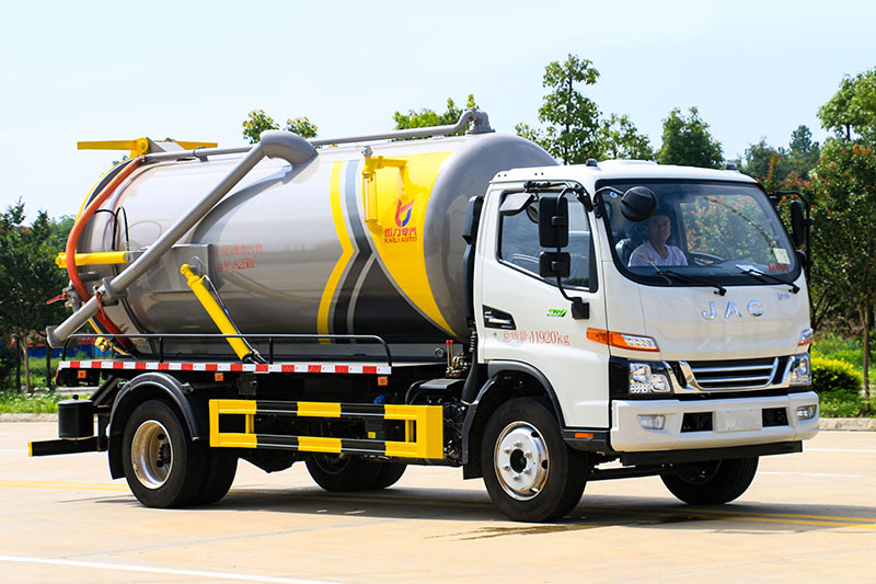 JAC Junling V7 Vacuum Truck, 8.7 cubic meters