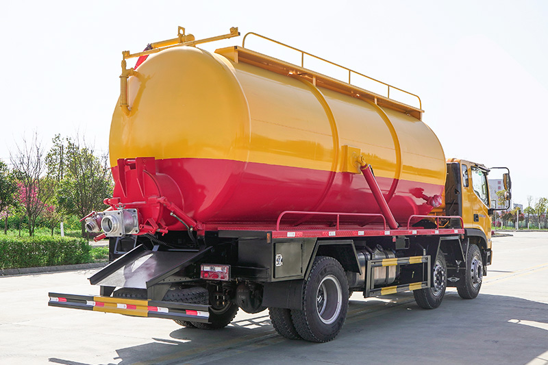 Foton 3-Axle Sewage Suction Truck, 19.7 cubic meters