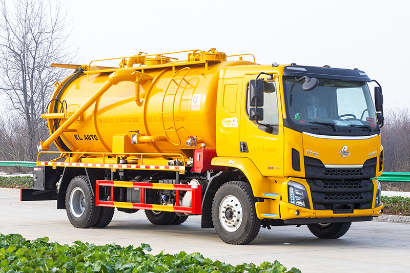 Dongfeng Liuzhou M3 Sewage Suction Truck (Integrated Tank) 15.8 cubic meters