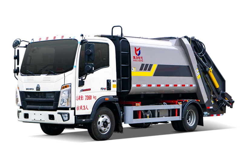 Sinotruk Howo 2023 Model 7-Cube Compactor Truck