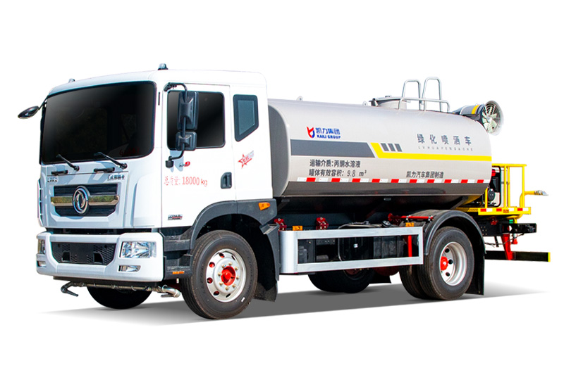 Dongfeng D9 4500 Wheelbase Fog Cannon Truck, 13.8 cubic meters