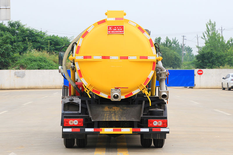 Foton Times Linghang H2 Vacuum Truck, 5 cubic meters